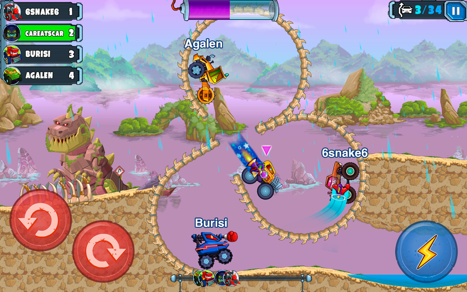 Car Eats Car Multiplayer Race - عکس بازی موبایلی اندروید