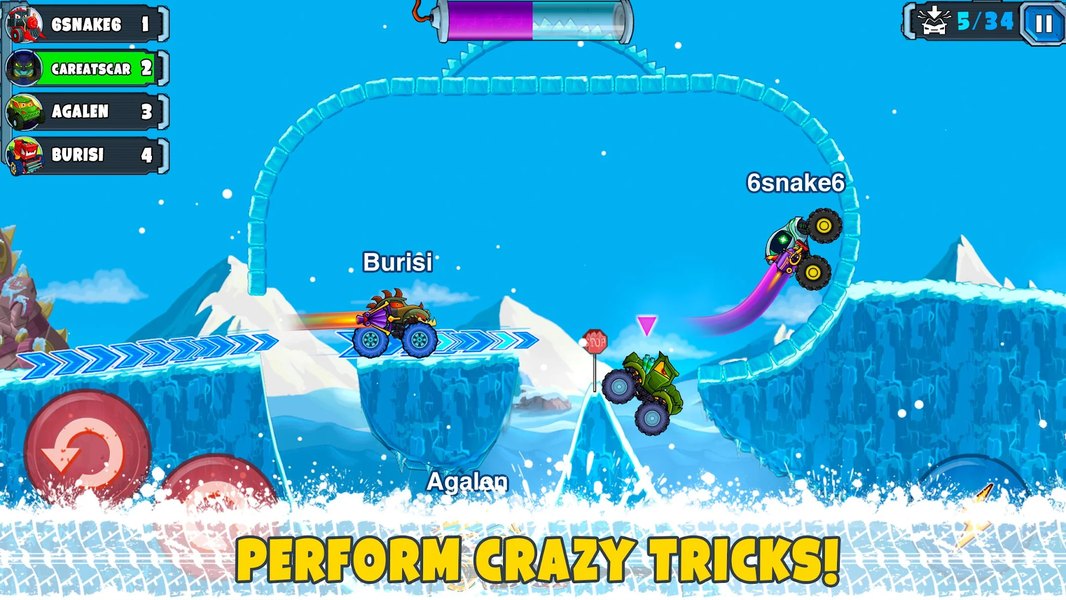 Car Eats Car Multiplayer Race - عکس بازی موبایلی اندروید