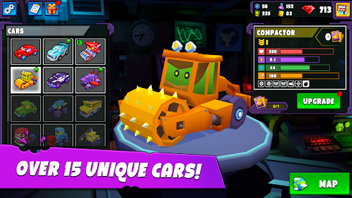 Car Eats Car 3D - Car Racing - Gameplay image of android game