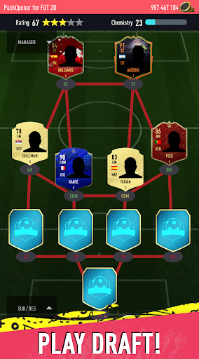 Pack Opener for FUT ۲۰ by SMOQ GAMES - عکس بازی موبایلی اندروید