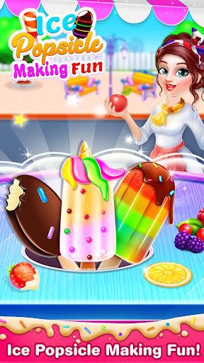 Unicorn Ice cream Pop game - Image screenshot of android app