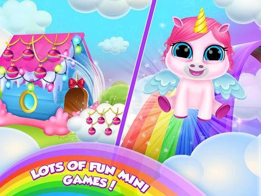 Unicorn Baby Care Pet Pony - Image screenshot of android app