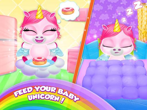 Unicorn Baby Care Pet Pony - عکس برنامه موبایلی اندروید