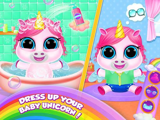 Unicorn Baby Care Pet Pony - عکس برنامه موبایلی اندروید