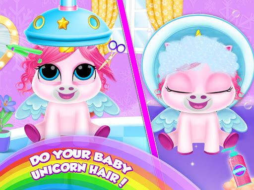 Unicorn Baby Care Pet Pony - عکس برنامه موبایلی اندروید
