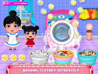 Mother Baby Care Laundry Day - Image screenshot of android app