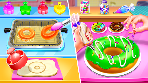 Sweet Bakery - Girls Cake Game - Gameplay image of android game