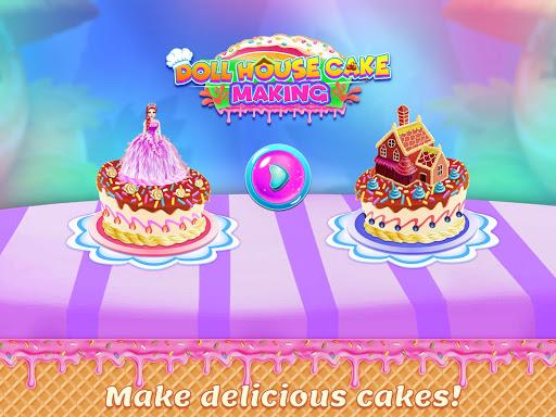 Doll House Cake Maker Game - عکس برنامه موبایلی اندروید