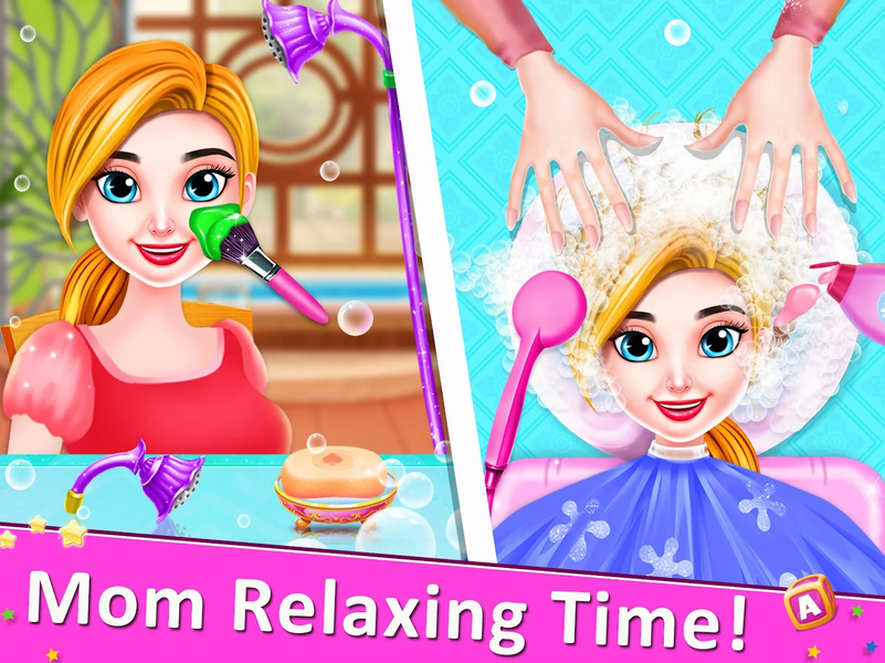 Mommy Baby Care Nursery - عکس بازی موبایلی اندروید