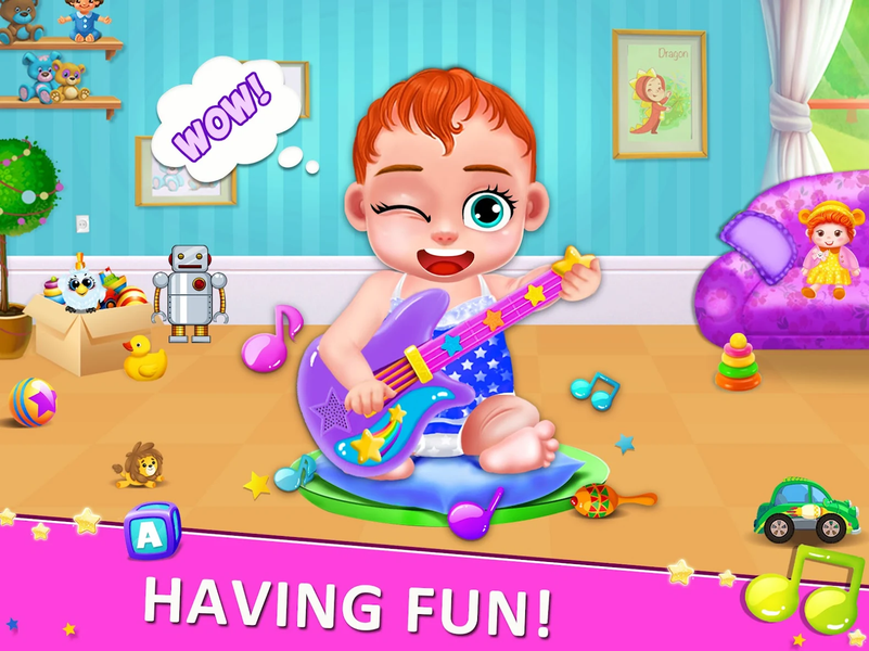 Mommy Baby Care Nursery - عکس بازی موبایلی اندروید