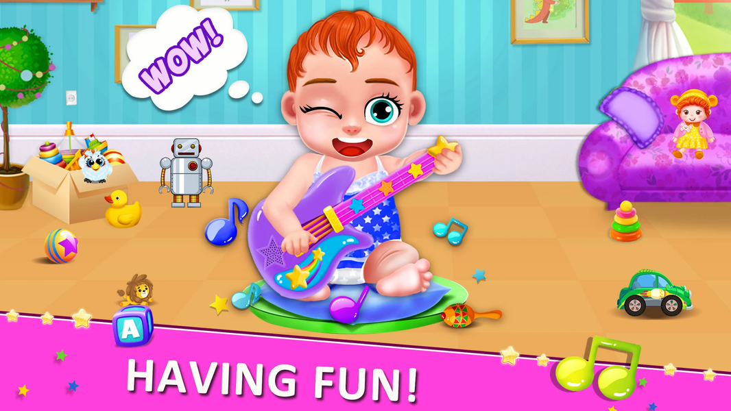 Mommy Baby Care Nursery - عکس بازی موبایلی اندروید