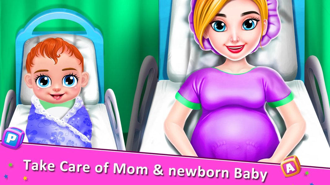 Mommy Baby Care Nursery - عکس بازی موبایلی اندروید