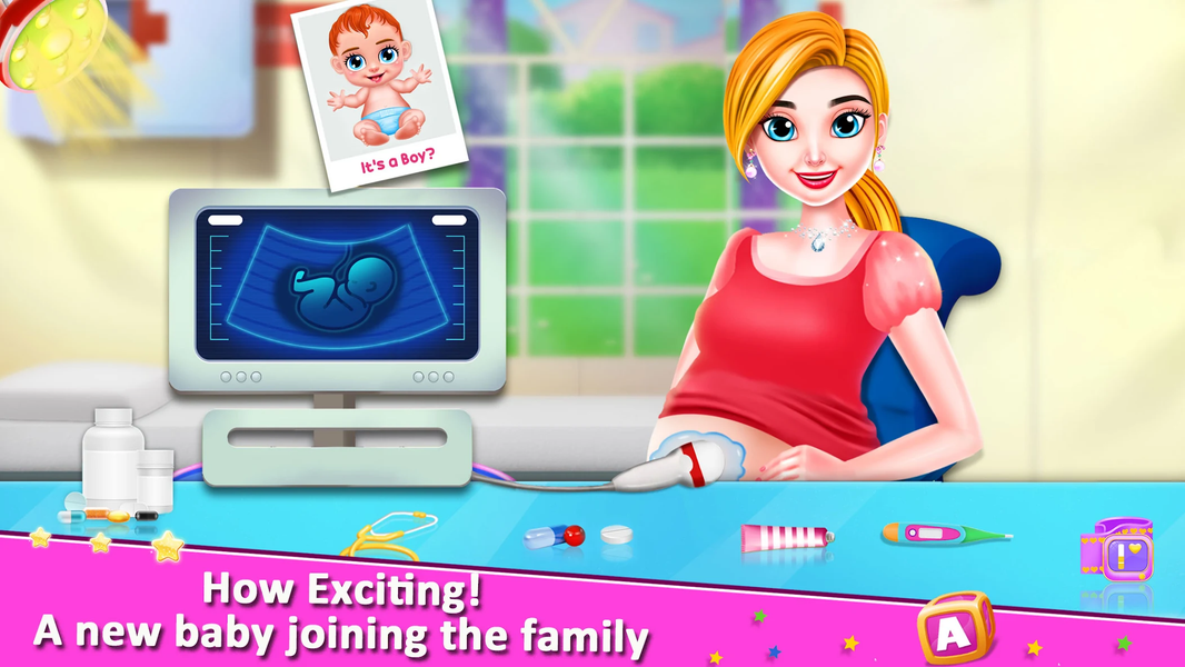 Mommy Baby Care Nursery - Gameplay image of android game