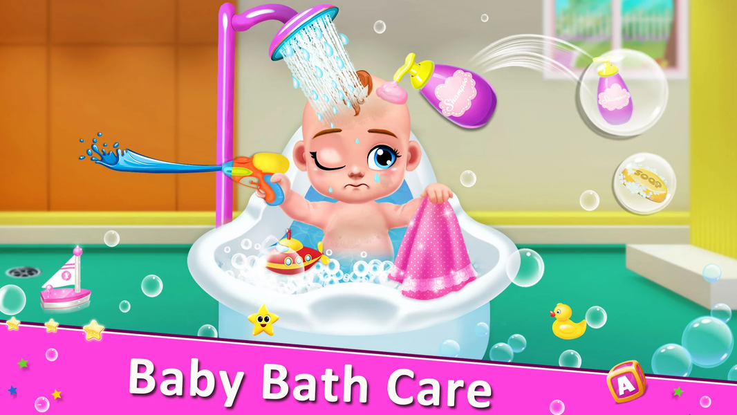 Mommy Baby Care Nursery - عکس بازی موبایلی اندروید