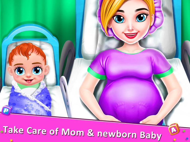 Mommy Baby Care Nursery - عکس بازی موبایلی اندروید