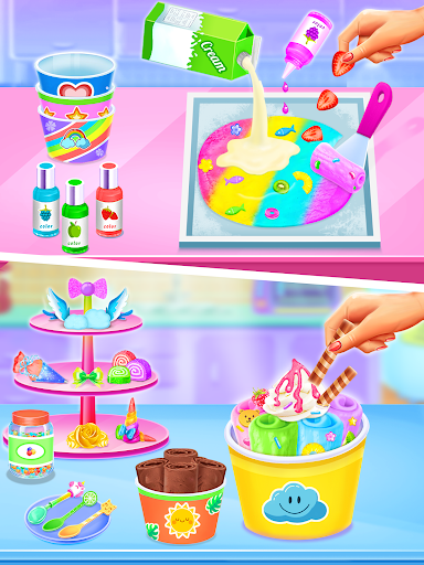Ice Cream Cone-Ice Cream Games - Image screenshot of android app