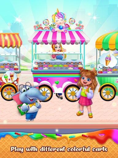 Ice Cream Cone-Ice Cream Games - Image screenshot of android app