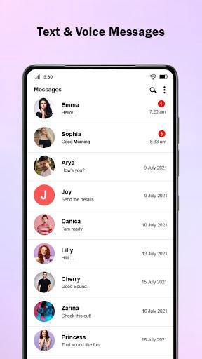 Messages - عکس برنامه موبایلی اندروید