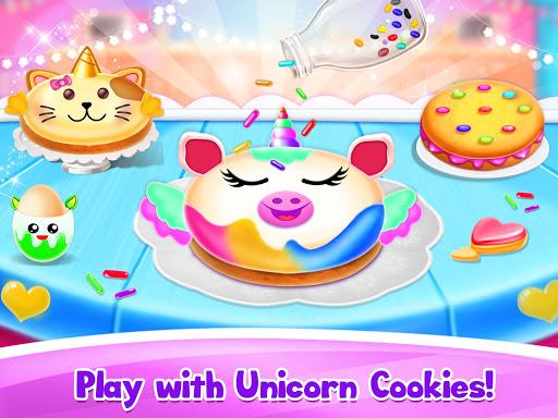 Unicorn Cookie Maker Chef - عکس برنامه موبایلی اندروید