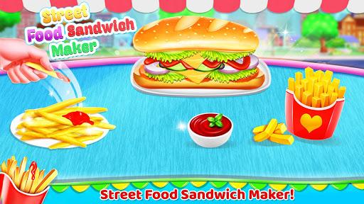 Street Food Sandwich Maker - Image screenshot of android app