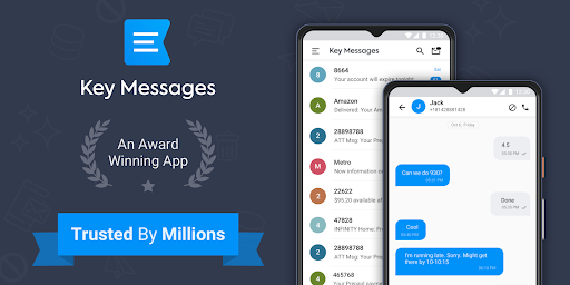 Key Messages: Spam SMS Blocker - Image screenshot of android app