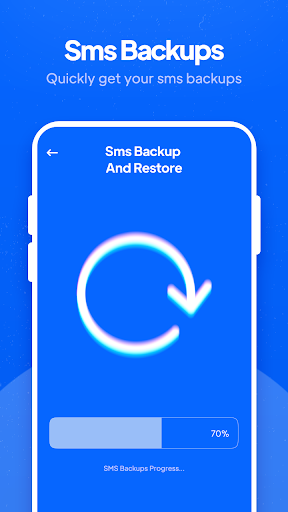 SMS Backup and Restore - Image screenshot of android app