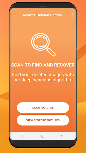 Restore Deleted Photos – Erased Images Recovery - عکس برنامه موبایلی اندروید