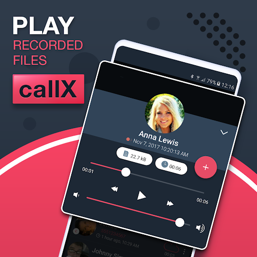 Call Recorder - callX - عکس برنامه موبایلی اندروید