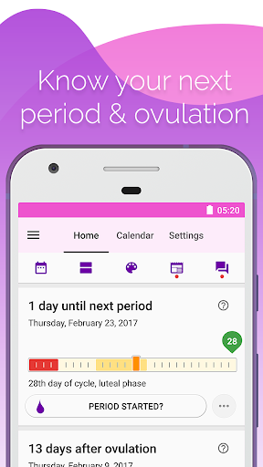 Period and Ovulation Tracker - عکس برنامه موبایلی اندروید
