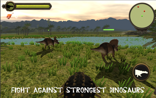 Ankylosaurus simulator 2019 - Gameplay image of android game