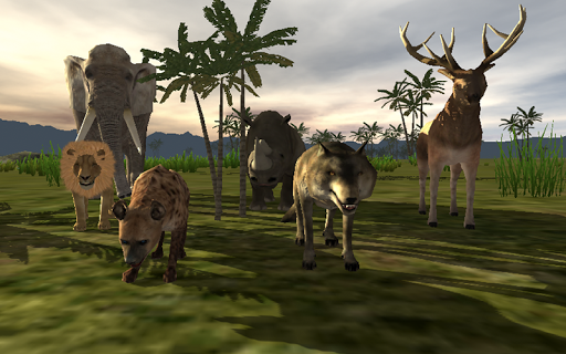Hyena simulator 2019 - Gameplay image of android game