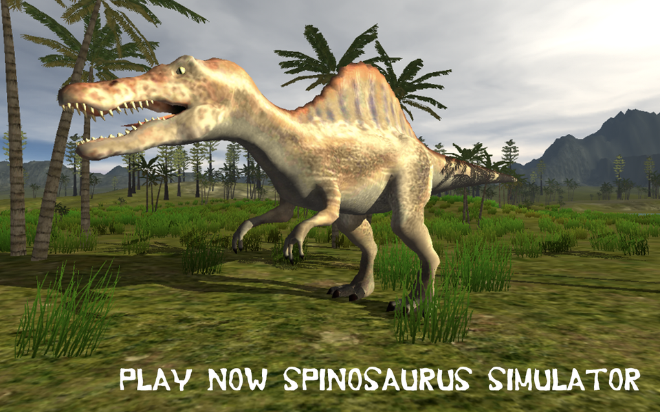 Spinosaurus simulator 2023 - Gameplay image of android game