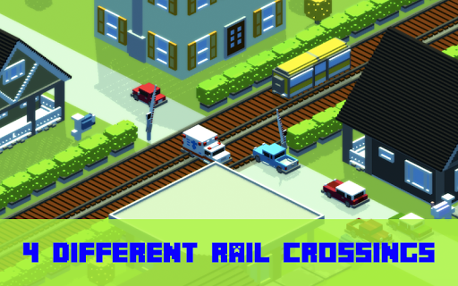 Railroad crossing - Train cras - عکس بازی موبایلی اندروید