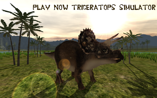 Triceratops simulator 2019 - Gameplay image of android game