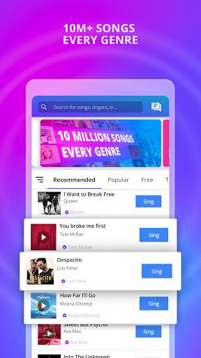 Smule: Karaoke, Sing & Record - Image screenshot of android app