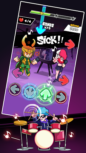 Tap The Beat Duel - عکس برنامه موبایلی اندروید