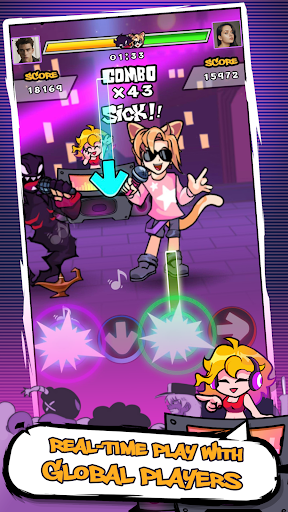 Tap The Beat Duel - عکس برنامه موبایلی اندروید