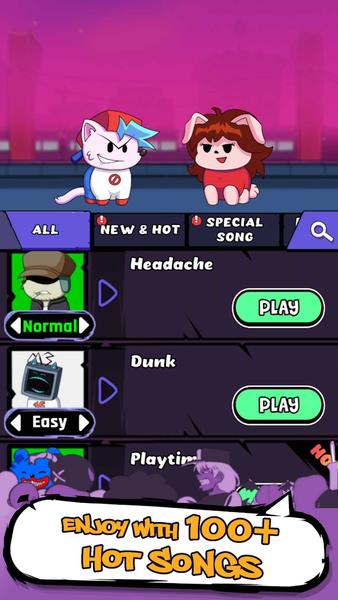 Singing Cat Concert - عکس بازی موبایلی اندروید