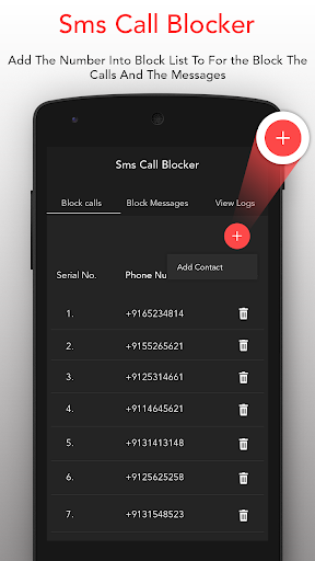 sms and call blocker - عکس برنامه موبایلی اندروید