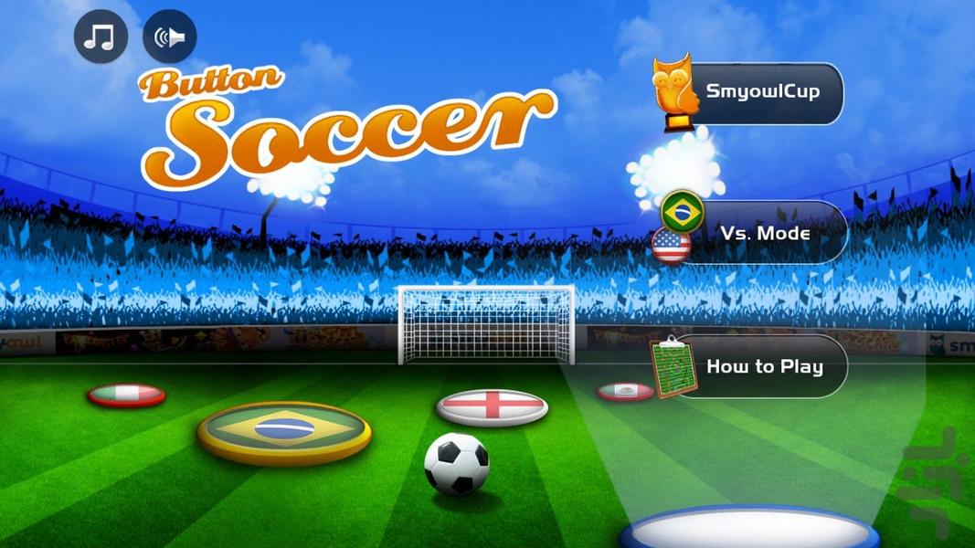 Button Soccer - Gameplay image of android game