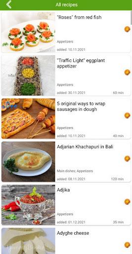 Snack recipes - عکس برنامه موبایلی اندروید