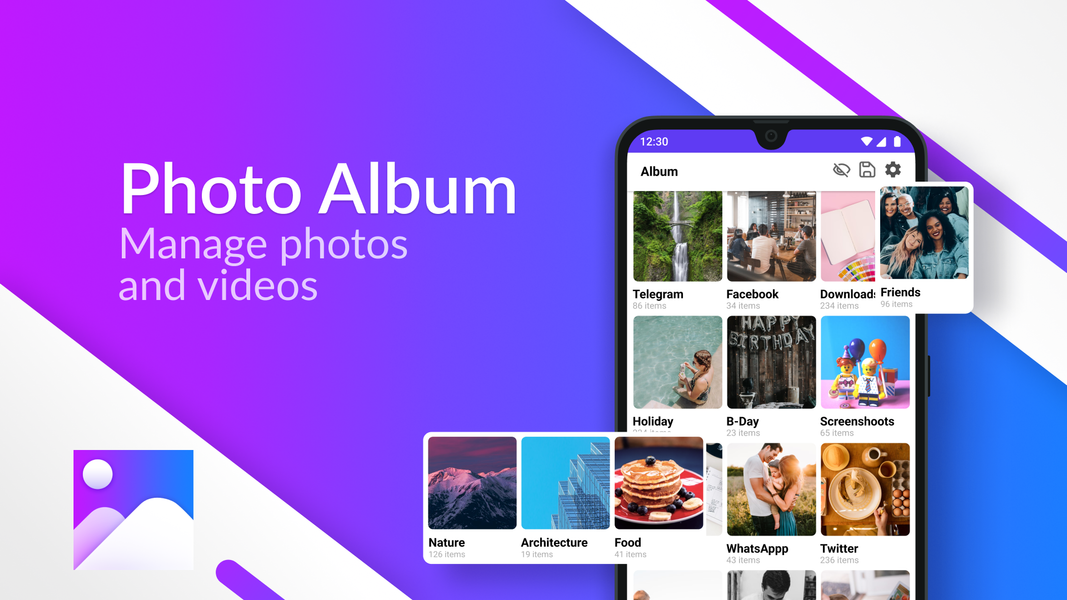 Gallery: Photo Album Organizer - Image screenshot of android app