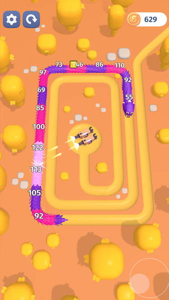 Snake Attack: Shoot the snake - عکس بازی موبایلی اندروید