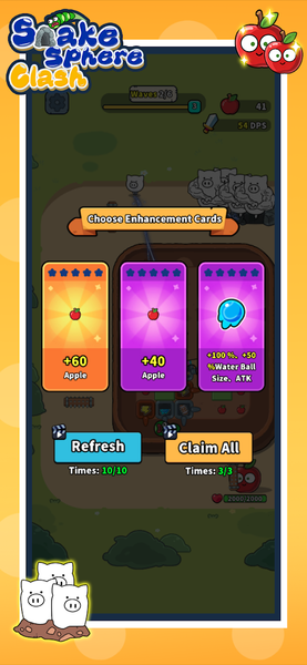 SnakeSphere Clash - Gameplay image of android game