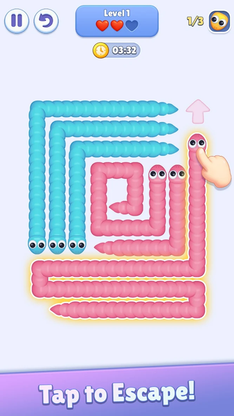 Snake Escape - عکس بازی موبایلی اندروید