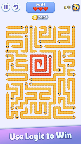 Snake Escape - عکس بازی موبایلی اندروید
