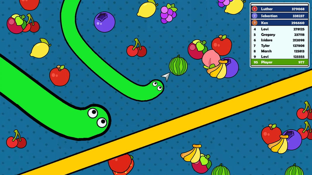 Snake Doodle - Worm .io Game - عکس بازی موبایلی اندروید