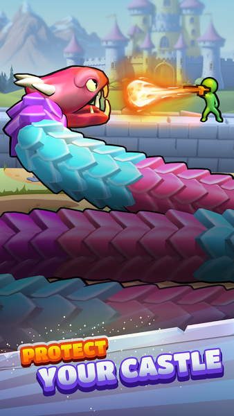 Snake Shooter: Tower Battle - عکس بازی موبایلی اندروید