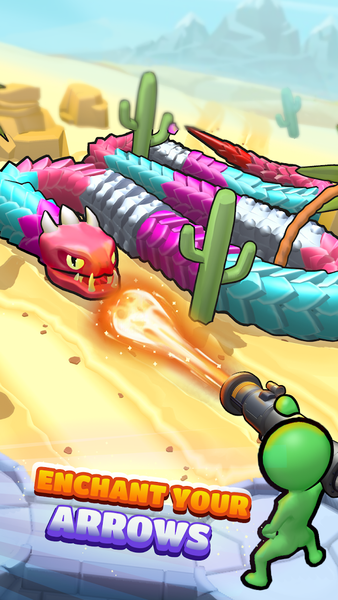 Snake Shooter: Tower Battle - عکس بازی موبایلی اندروید