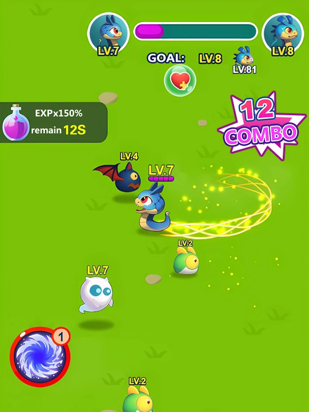 Snake War-Infinite Evolution - عکس بازی موبایلی اندروید